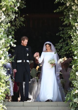 Meghan Markle vs. Princess Diana Wedding Dress