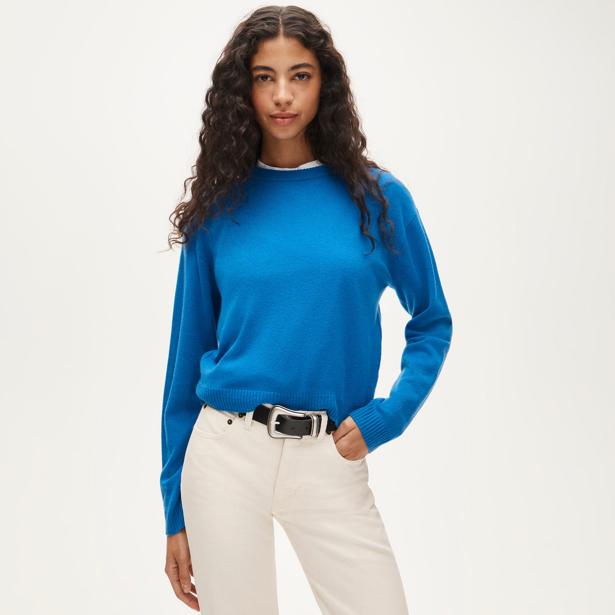 Perfect Cashmere Crewneck Sweater