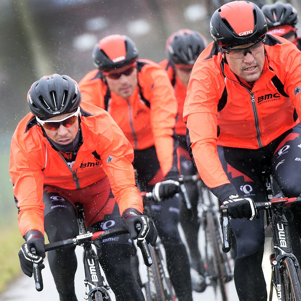 Greg Van Avermaet and Philippe Gilbert lead the BMC team in Omloop Het Nieuwsblad