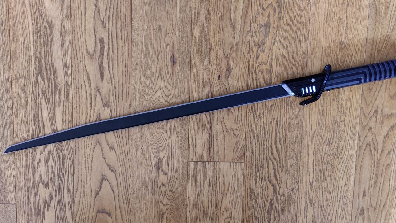 The Black Series Mandalorian Darksaber Force FX Elite Lightsaber
