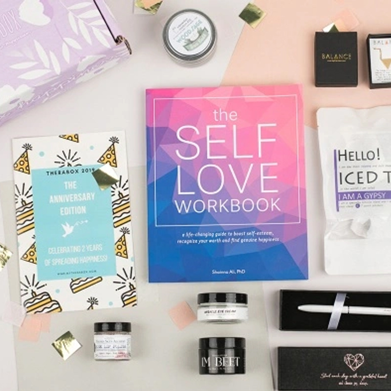 The best 40th birthday gift for someone who is always stresses is the TheraBox Self Care Box
