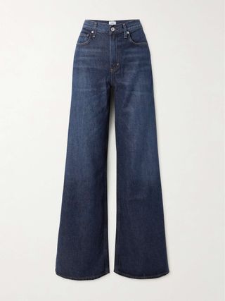 Paloma High-Rise Wide-Leg Stretch Jeans