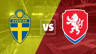 Sweden vs Czech Republic international football badges