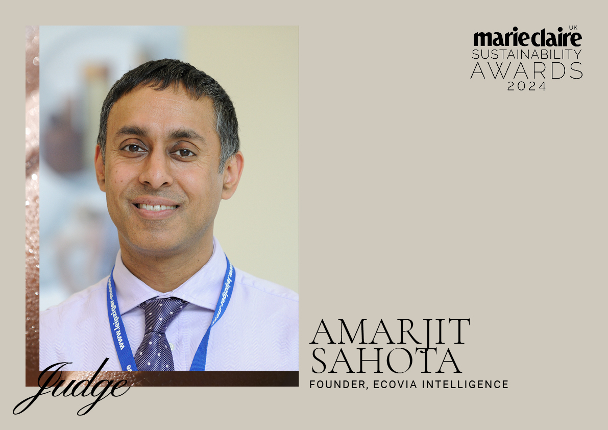 Marie Claire Sustainability Awards judges 2024 - Amarjit Sahota