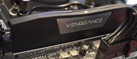 Corsair Vengence DDR5 RAM in a motherboard