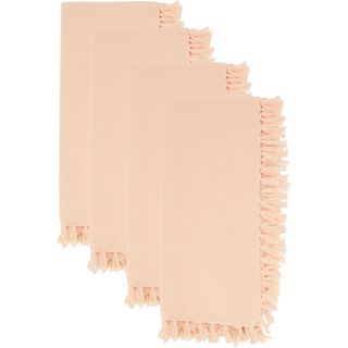 pink cotton napkins