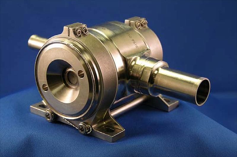 Mars Science Laboratory (MSL) high flow pressure regulator.