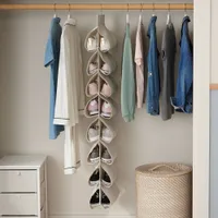Hanging Closet Side Sling Shoe Storage |