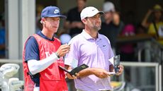 Ted Scott and Scottie Scheffler at the Tour Championship at East Lake