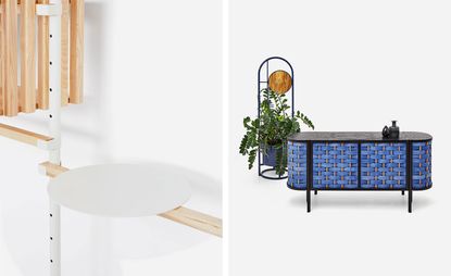 Left, Avenir by Amy, design by Marta Niemywska-Grynasz. Right, Splot by Sikorski Supreme Furniture, design by Zofia Strumiłło-Sukiennik. Photography: Marek Swoboda
