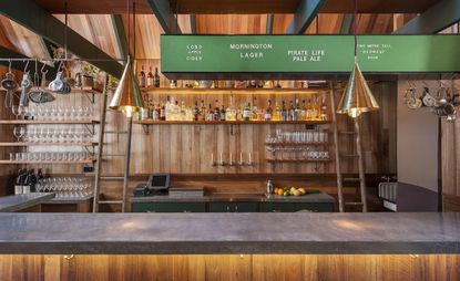 A bar in a disused laneway 