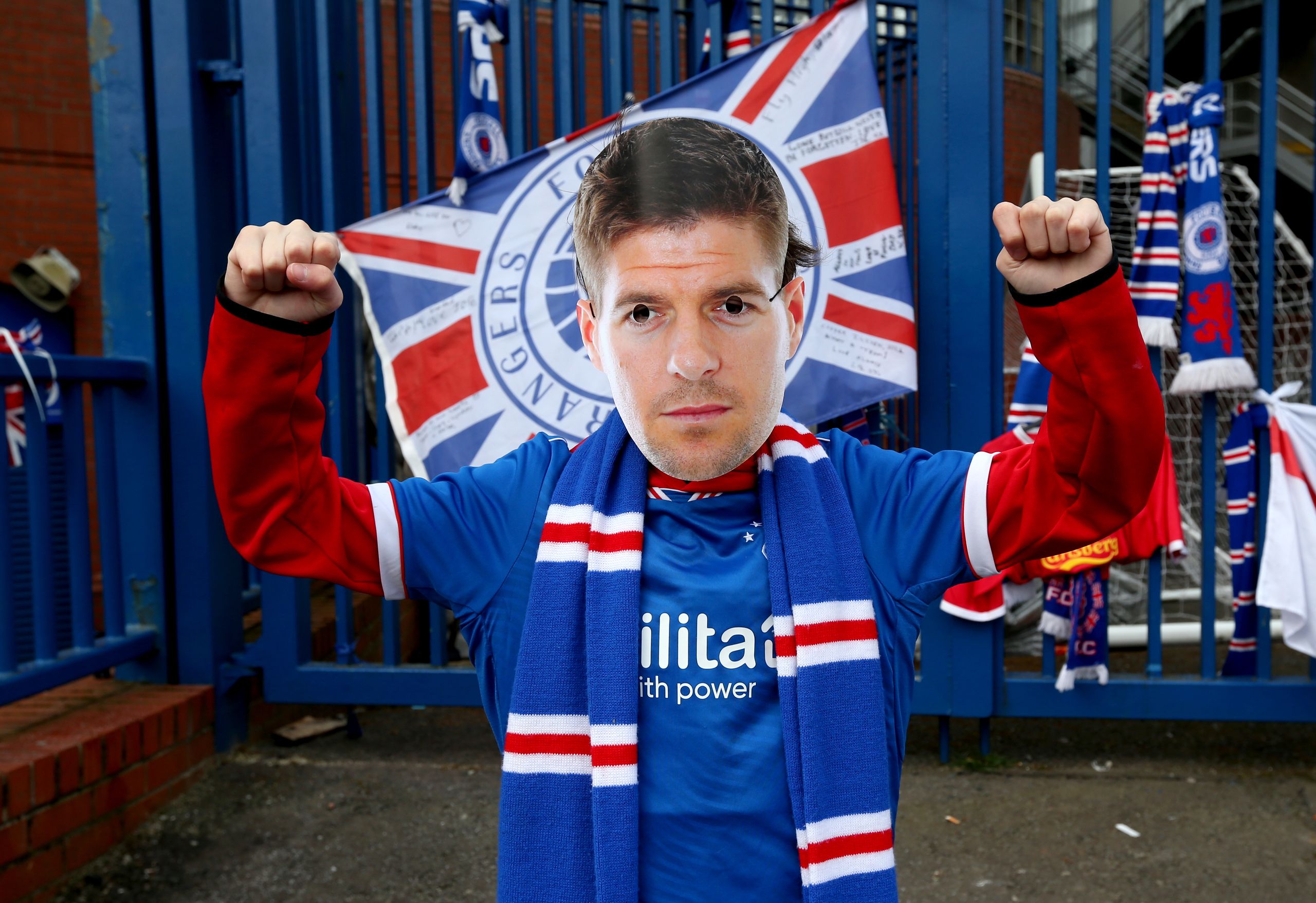 Glasgow is painted blue once again after Rangers win first title in 10 ...