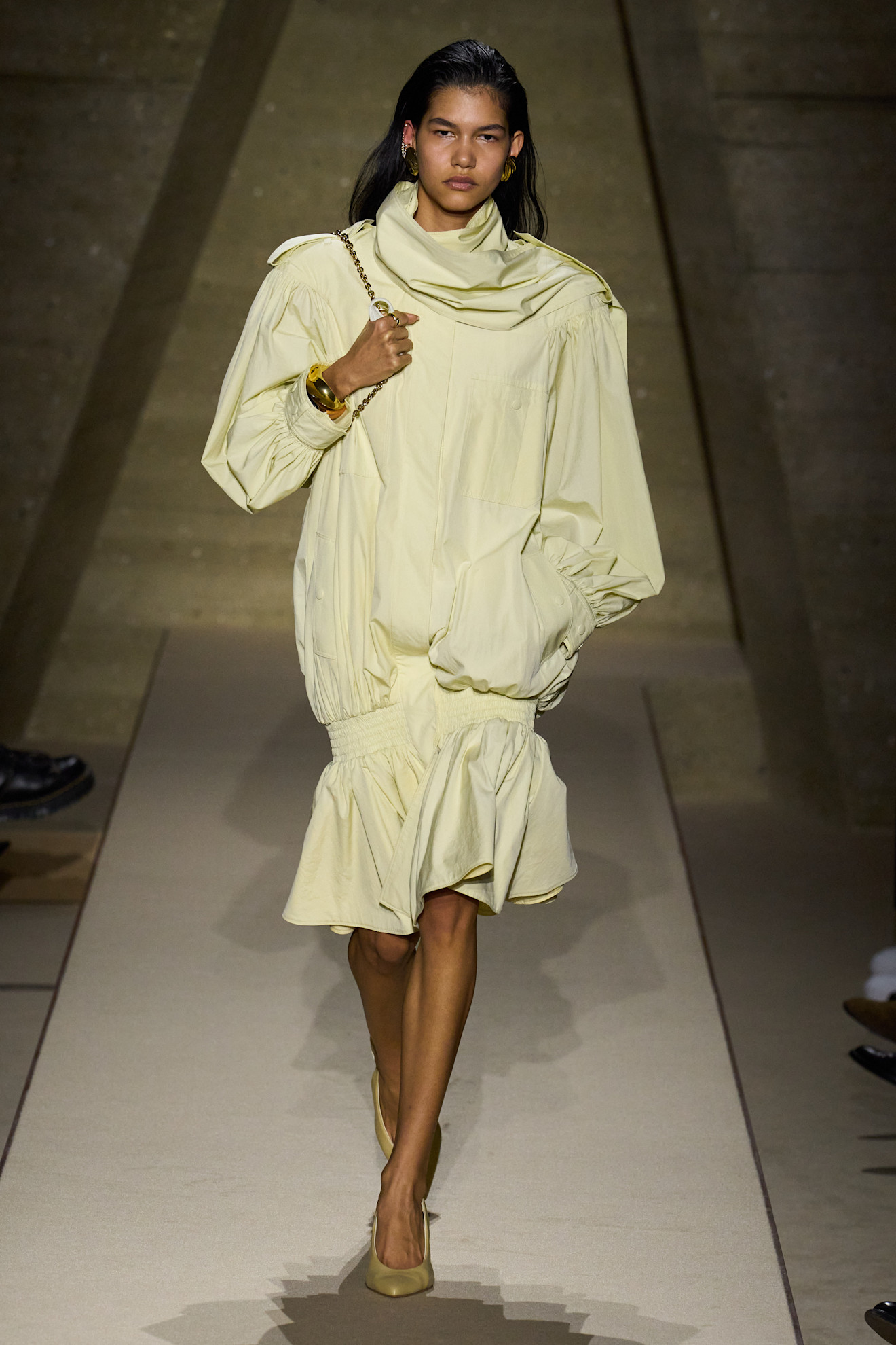 Yellow dress from Chloe