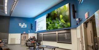 University at Buffalo digital projection video walls