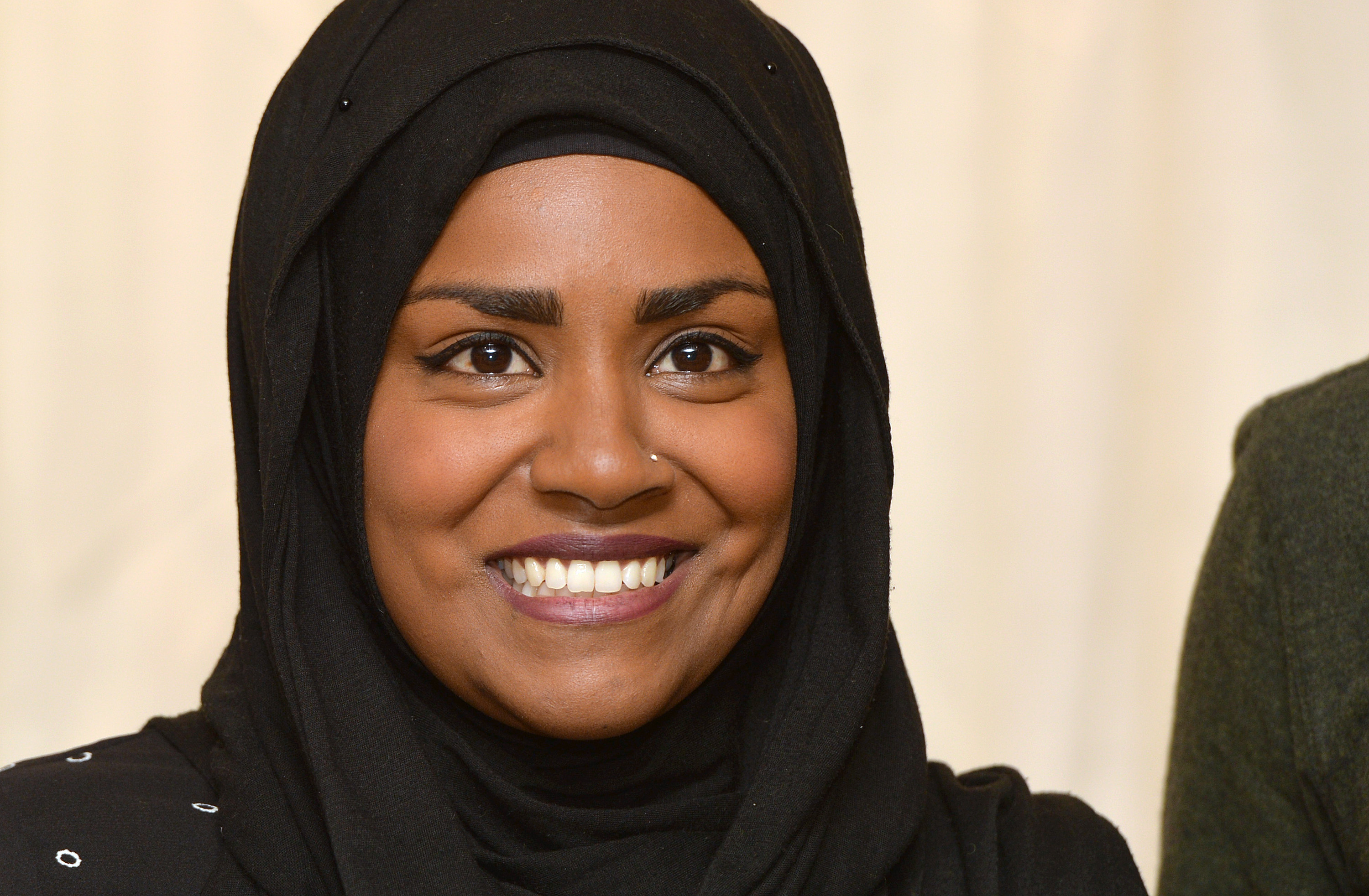 The Great British Bake Off winner Nadiya Hussain smiling