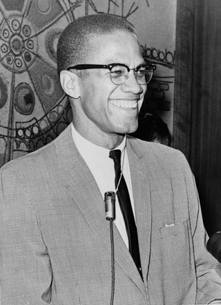 Malcolm X pictured in 1964.