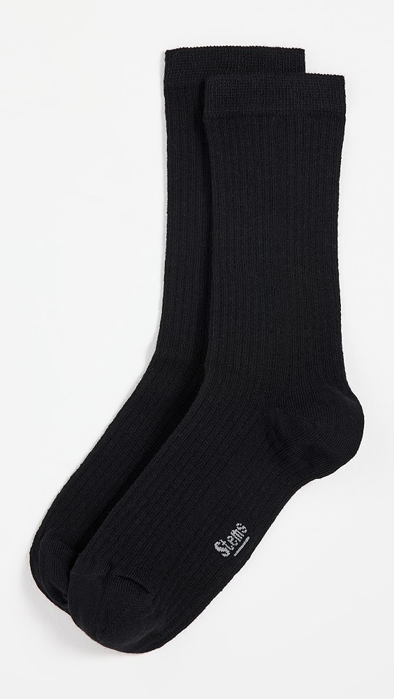 Stems Cashmere Crew Socks
