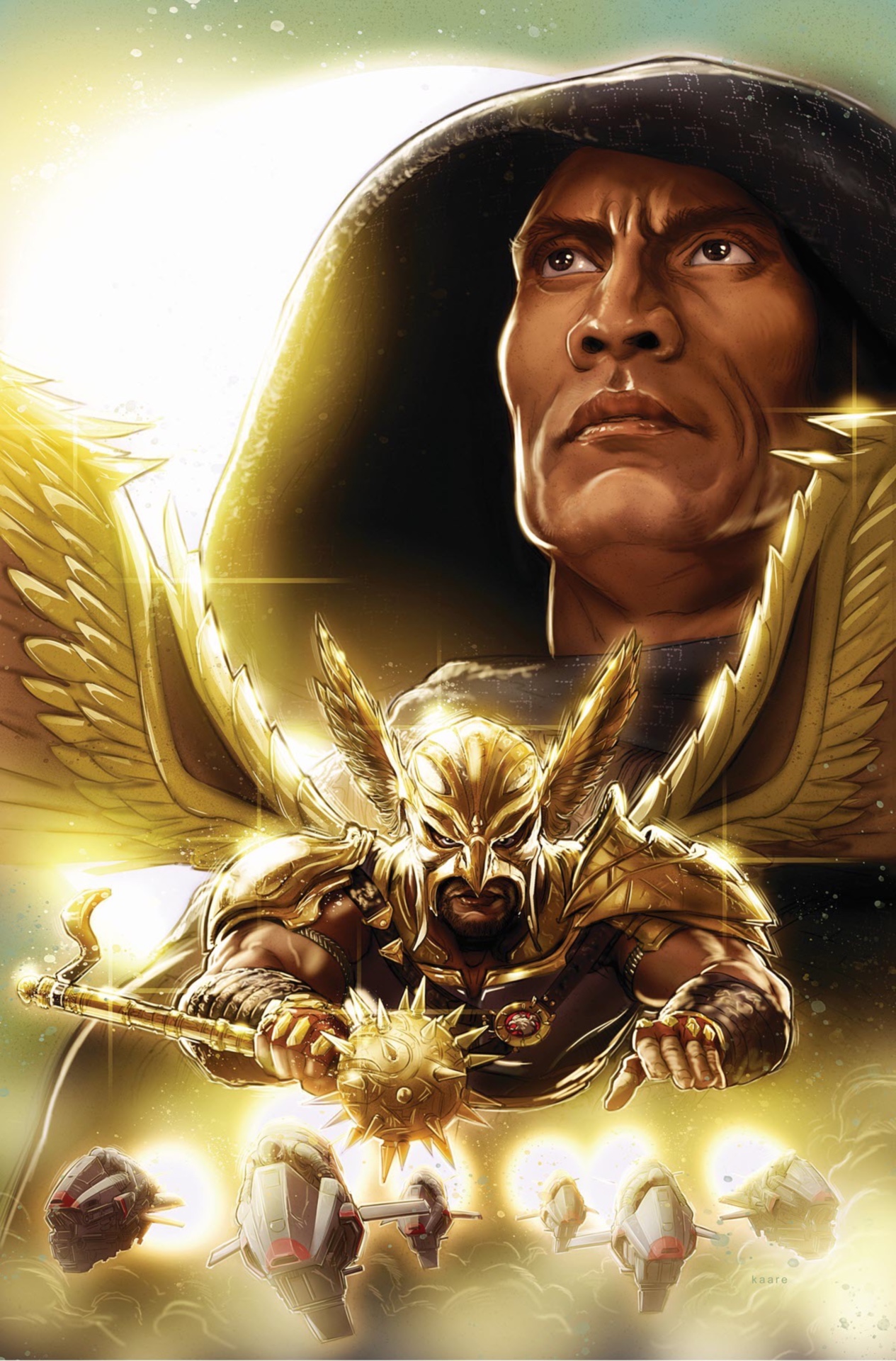 Black Adam: The Justice Society Files - Hawkman #1 cover