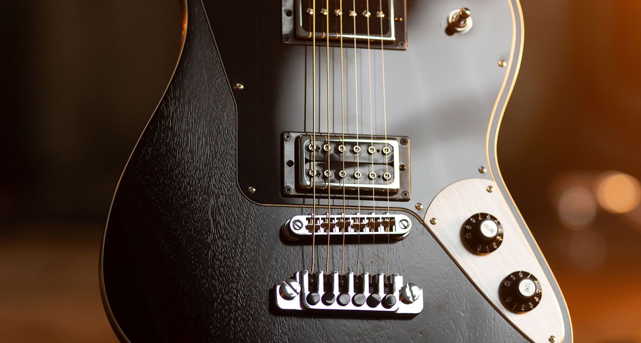 Jackson Pro Series Lee Malia LM-87: The Bring Me The Horizon guitarist's new signature model is inspired by the Surfcaster and debuts a hunbucker/P-90 combo.
