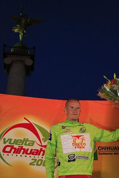 Michael Rasmussen took the overall lead on day 1.