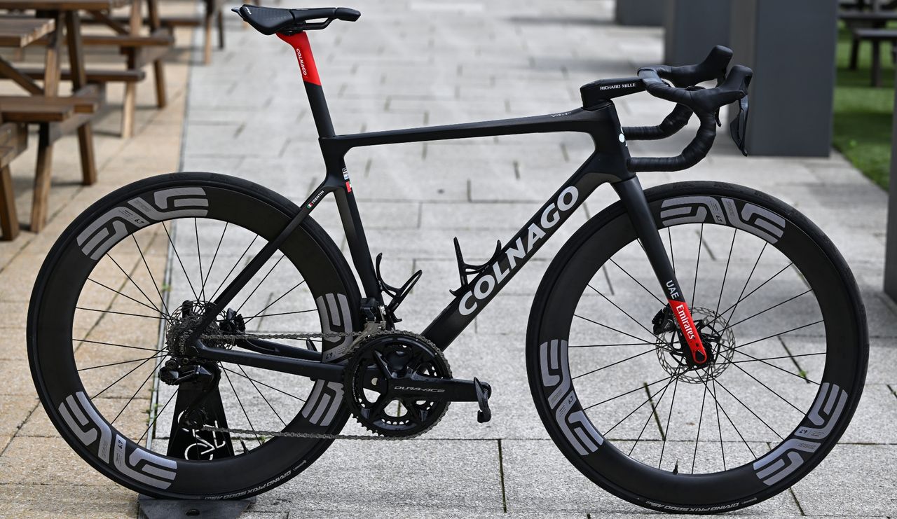 Matteo Trentins Colnago V4rs side on