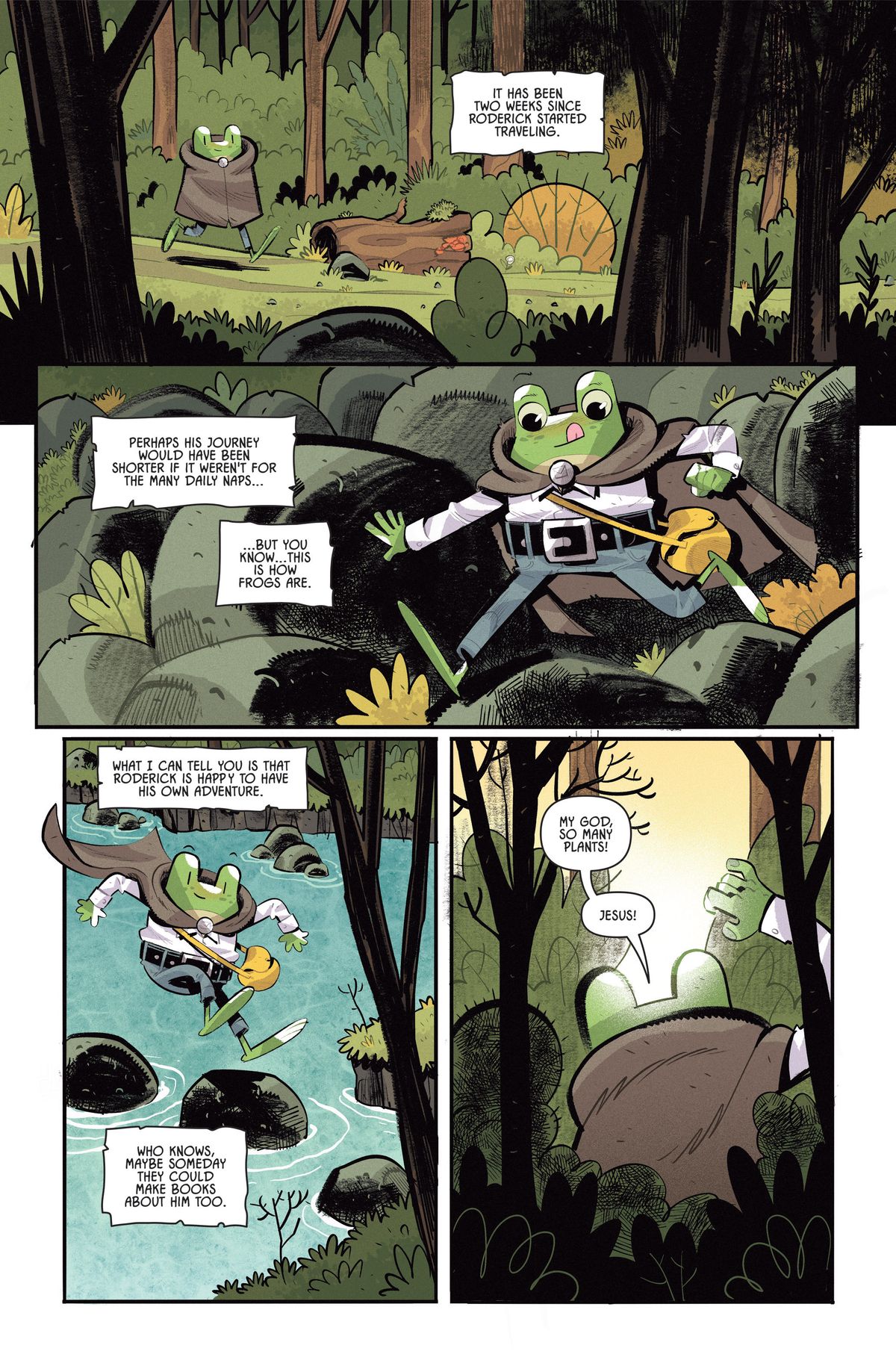 Art from Roderick and the City of Morhil #1