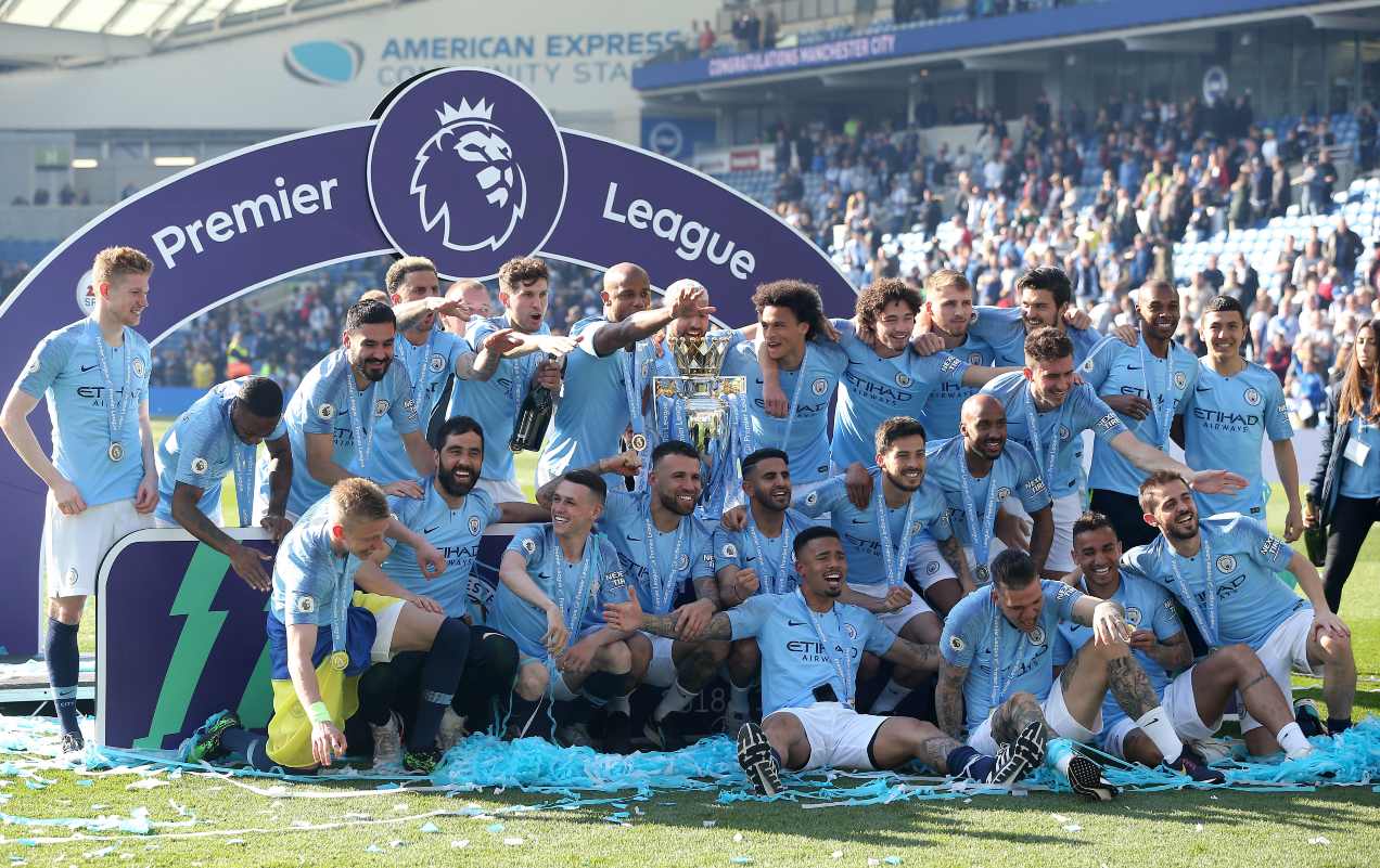 Manchester City Fernandinho 2019 title