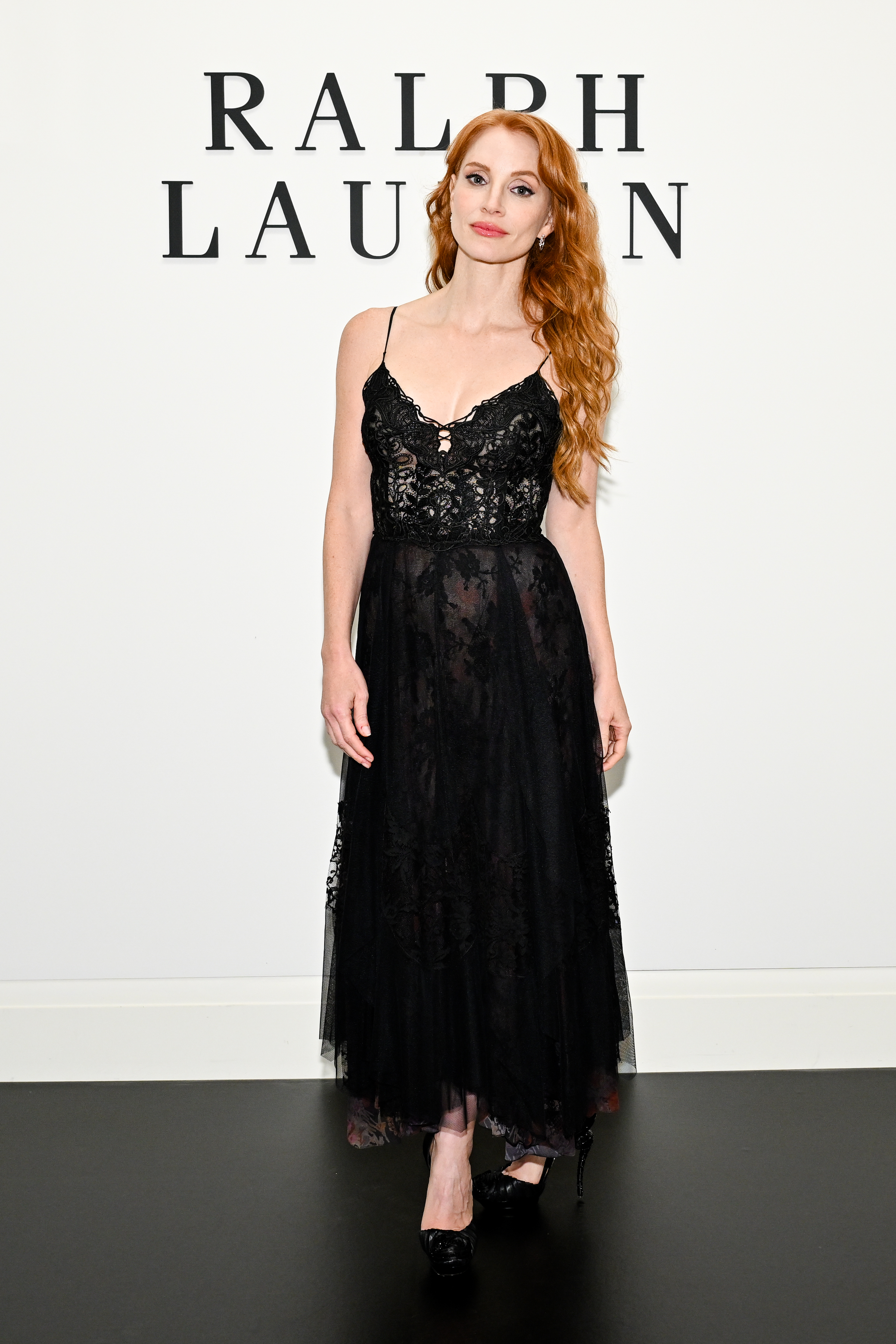 Ralph Lauren New York Fashion Week Spring 2026 celebrity arrivals.
