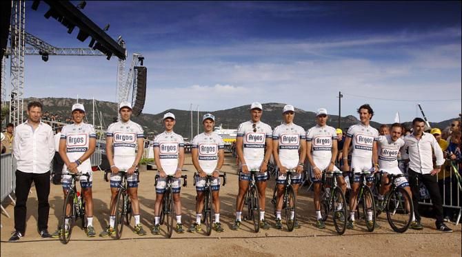 Argos-Shimano presented in Corsica