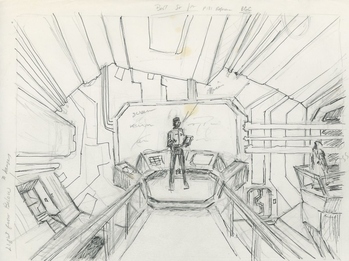 Concept art for TIE Fighter