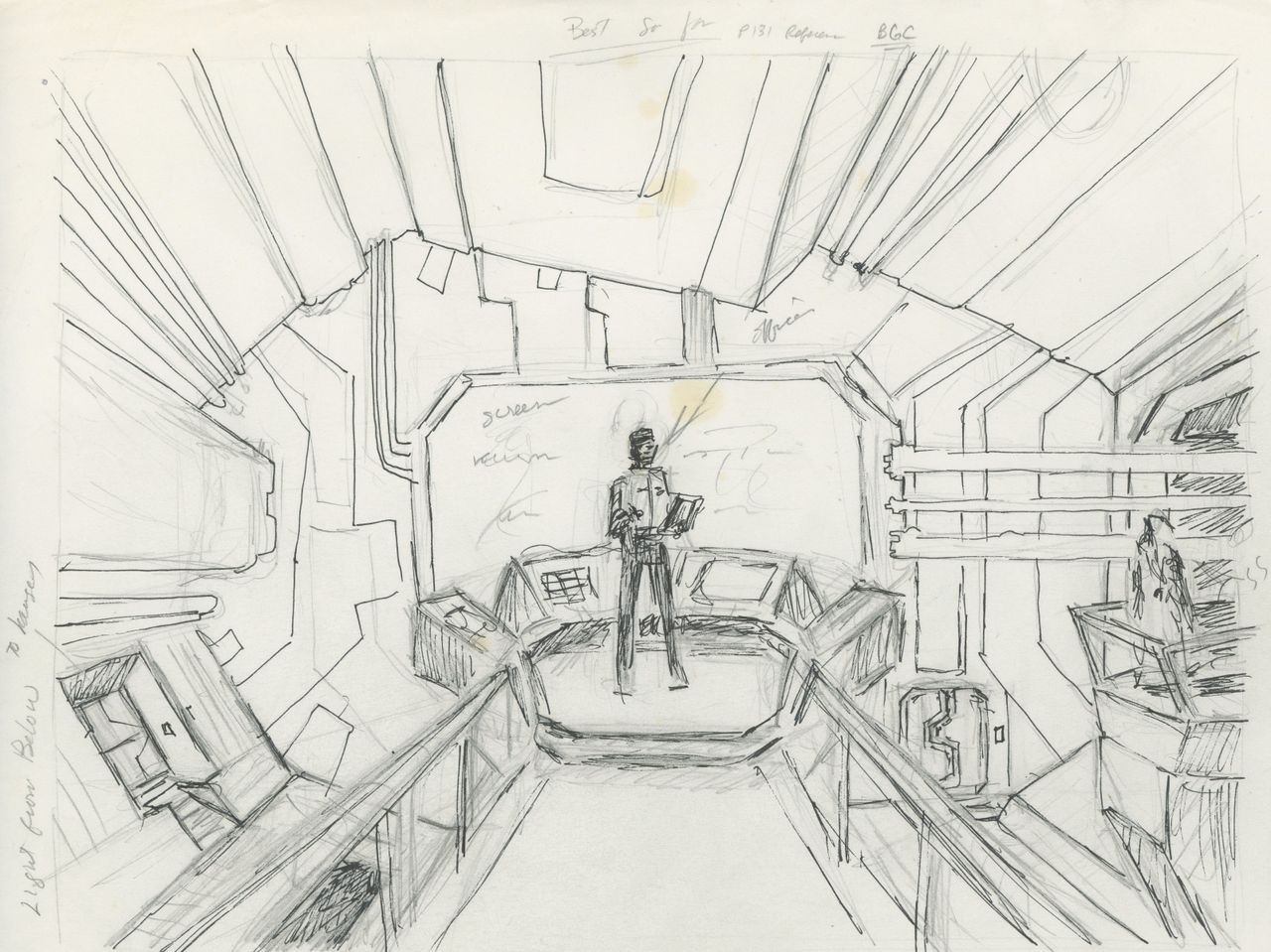 Concept art for TIE Fighter