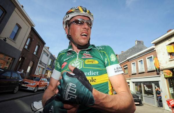 Bert Scheirlinckx was in disbelief at the finish.