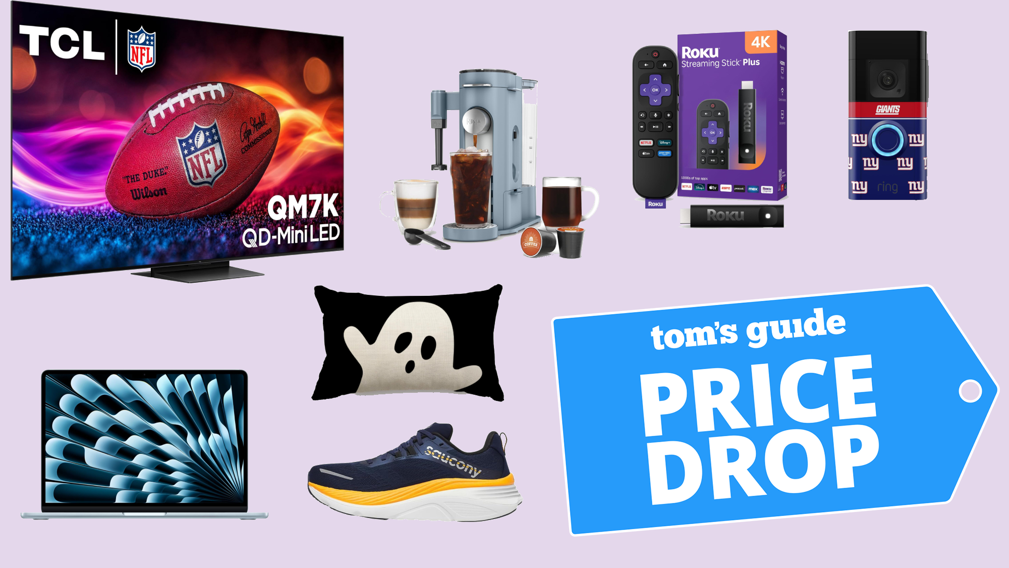 Collage of items on sale at Amazon