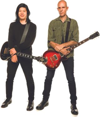 A Perfect Circle’s James Iha (left) and Billy Howerdel.