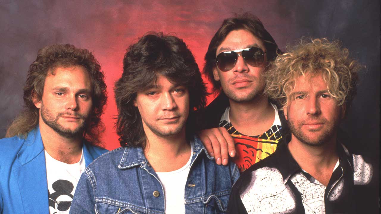 Van Halen circa 1985