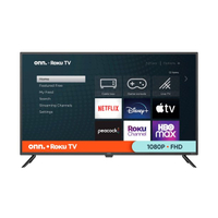 Onn. 75-inch 4K UHD Roku Smart TV: was