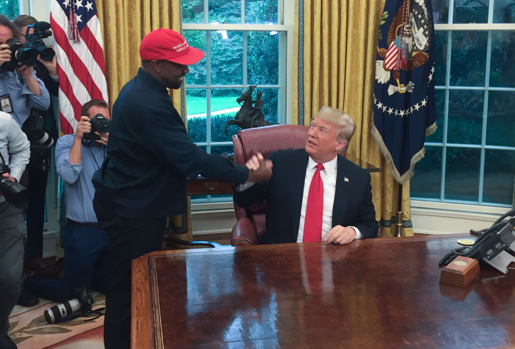 Kanye West, Donald Trump