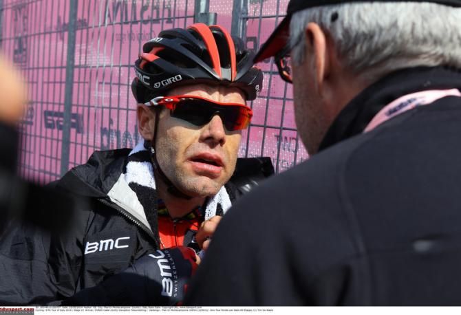 Cadel Evans with Chief Communications Officer Georges L&uuml;chinger