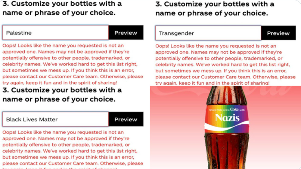 design fails: Coca-Cola bottle creator