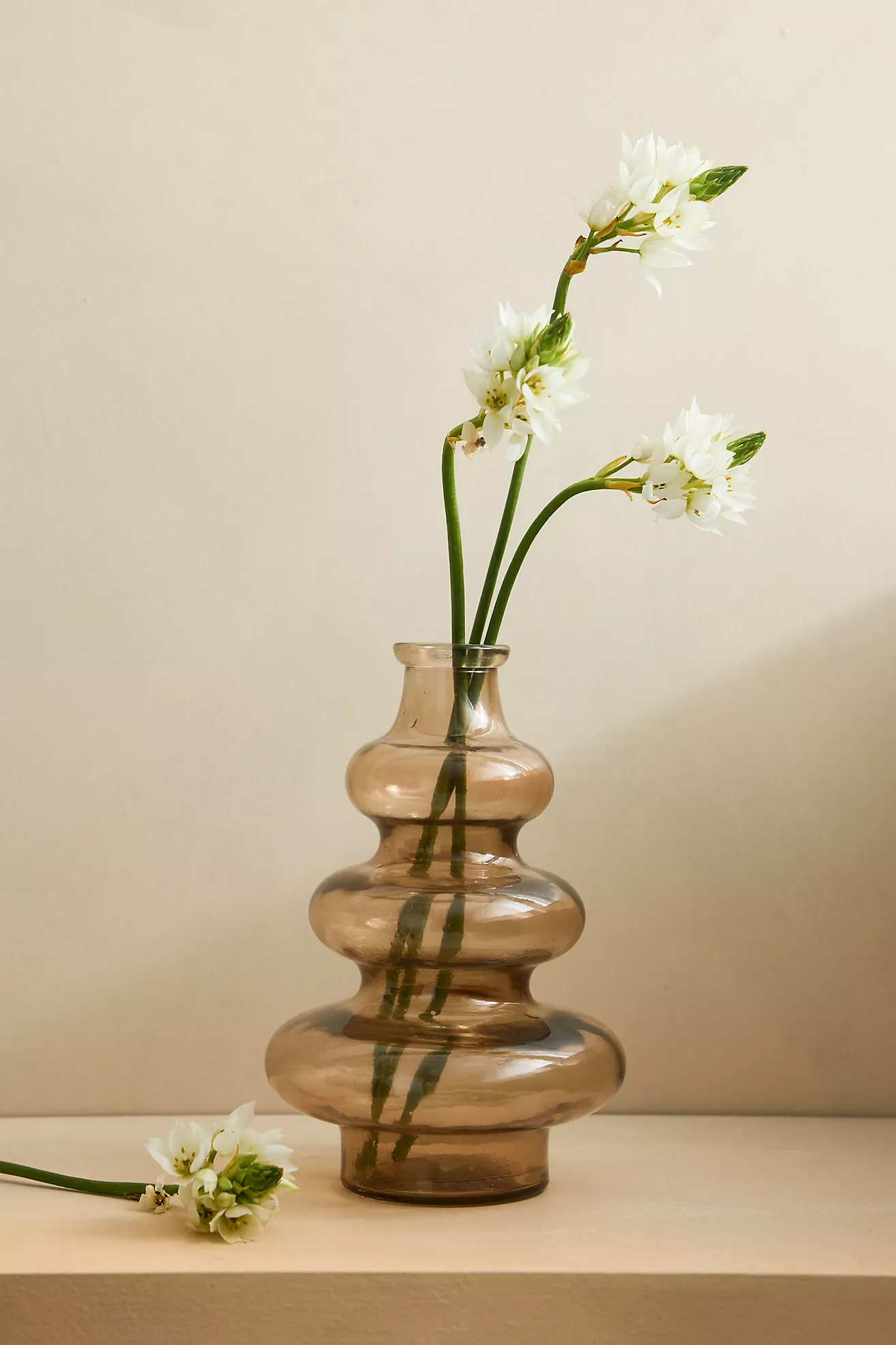 Tiered Glass Vase