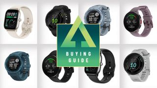 Collage of eight of the best cheap GPS watches