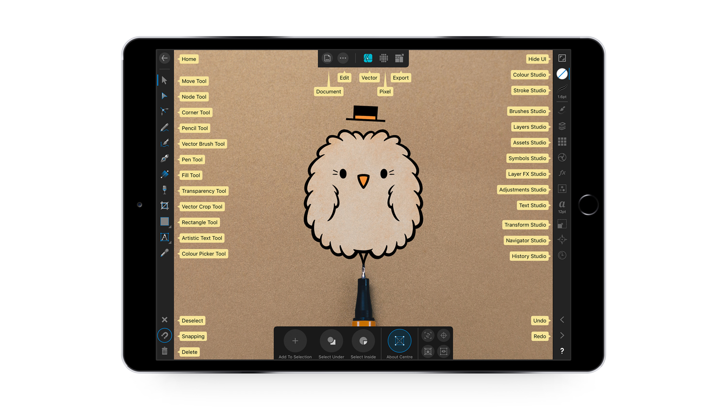 ipad vector graphics app