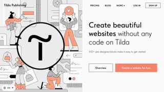 Tilda website screenshot.