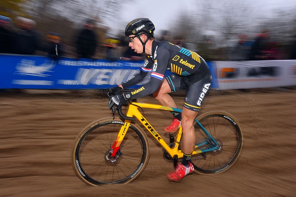 Lars van der Haar was fourth in Koksijde