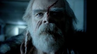 George Buza as a bloodied Santa in A Christmas Horror Story