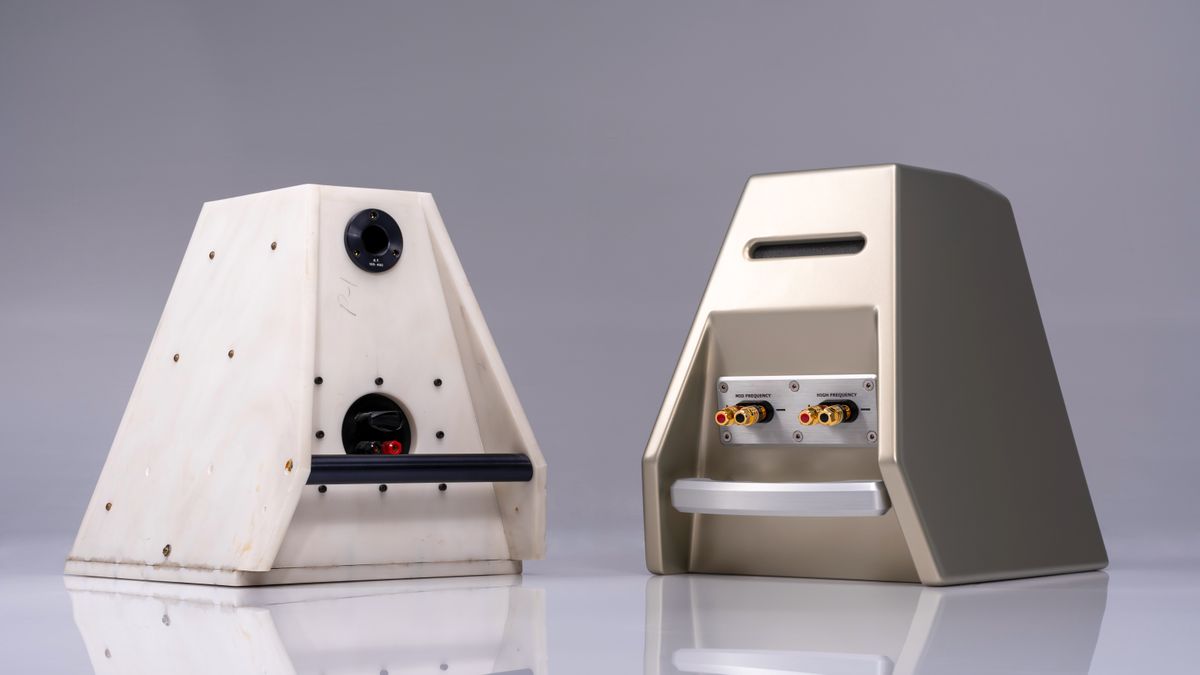 Original WATT prototype (1985) and 50th anniversary WATT (2024) rear comparison