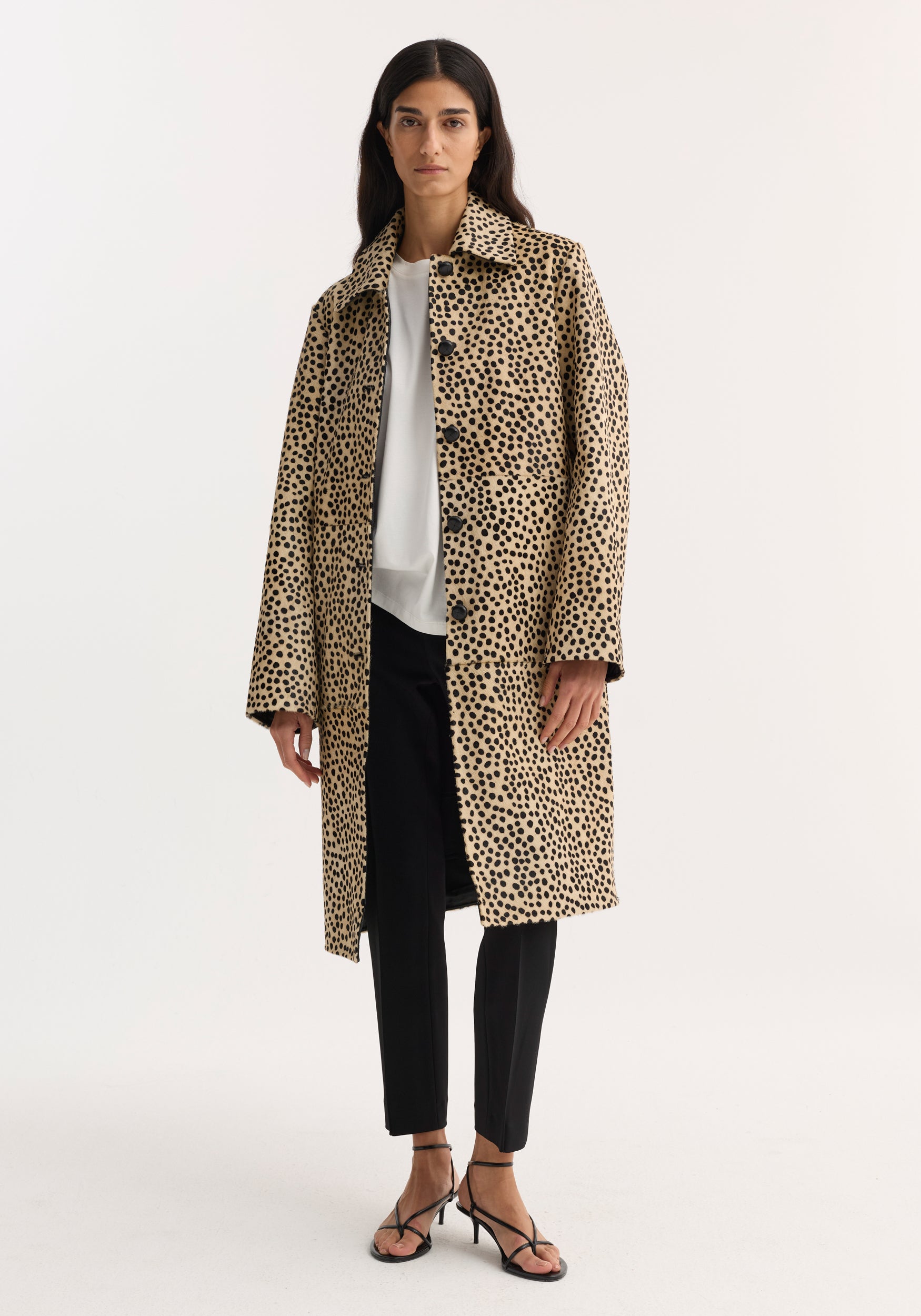 Pony Hair Coat | Cheetah