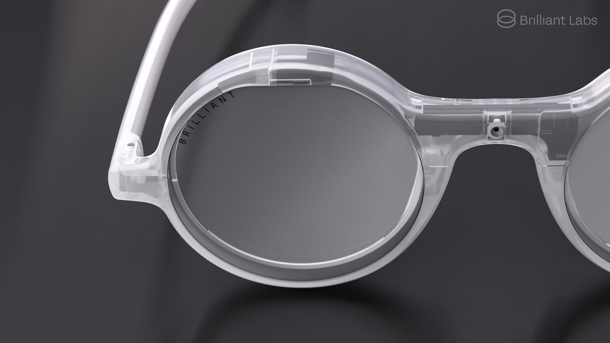 Brilliant Labs Frames smart glasses official images