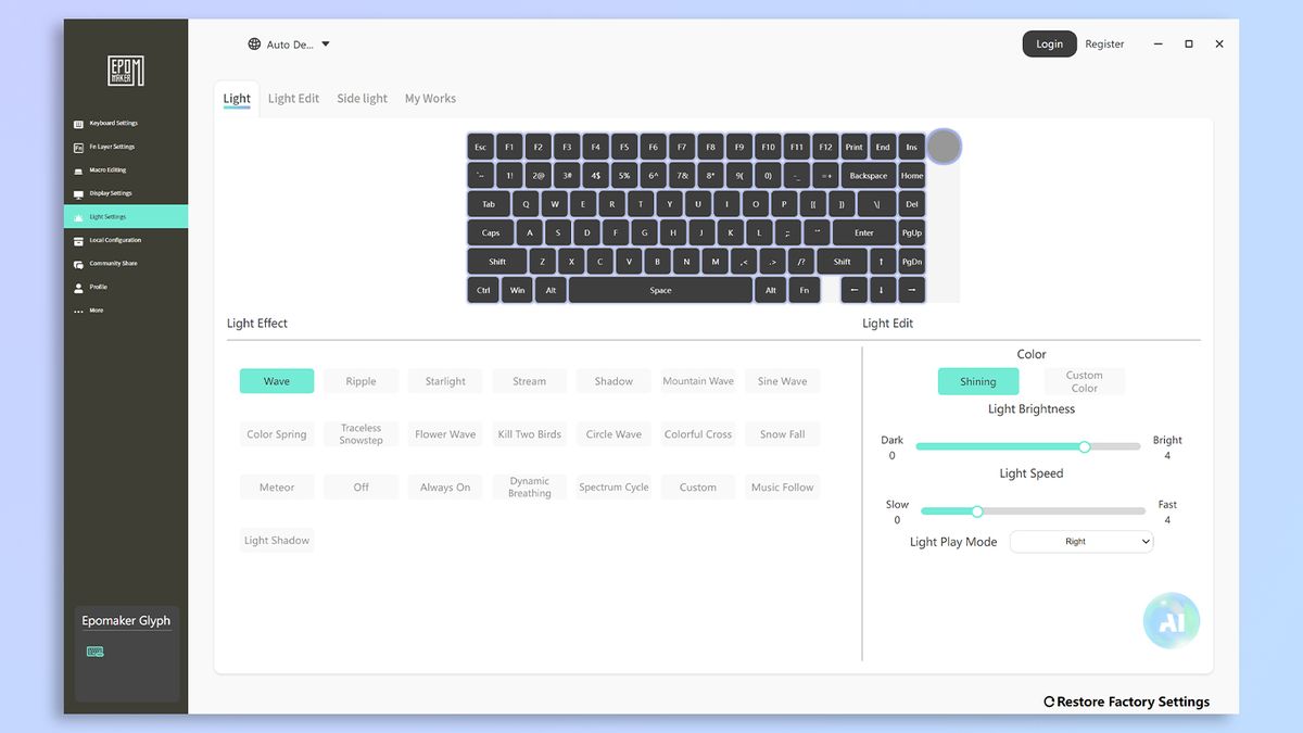 Epomaker Driver screenshots