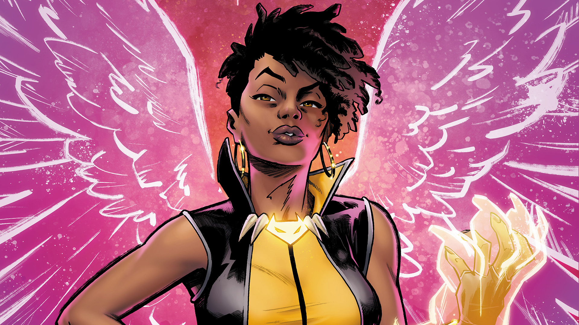 Promo art for Vixen from DC.